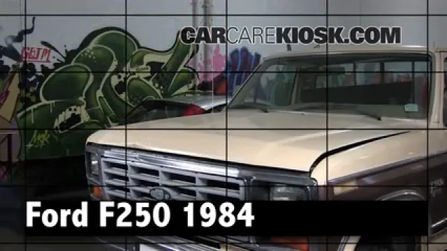 1984 Ford F-250 6.9L V8 Diesel Standard Cab Pickup Review